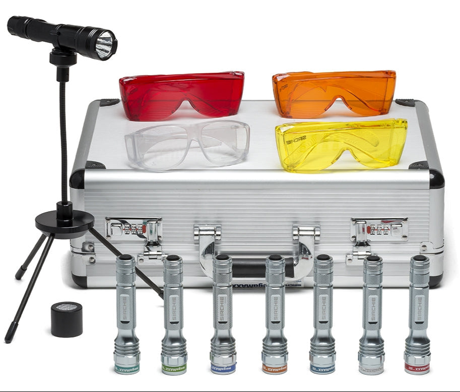 Sirchie MegaMAXX MMX300 Forensic Light System – Full Spectrum Kit